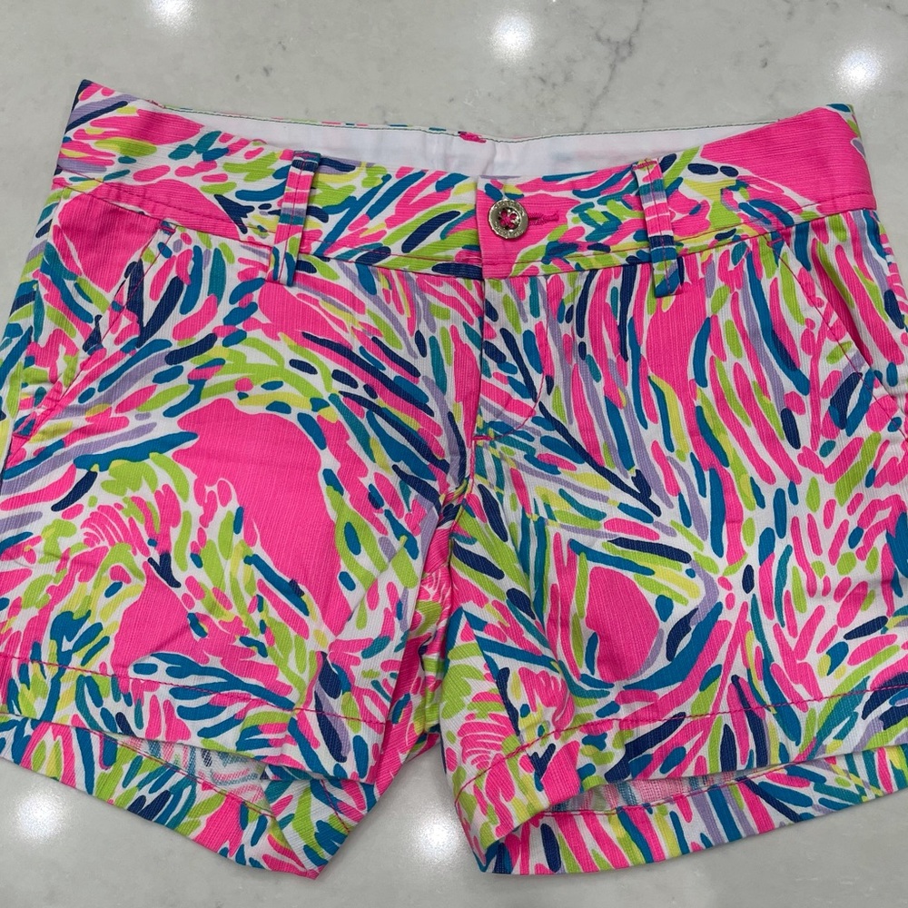 Lilly Pulitzer Callahan shorts size 0